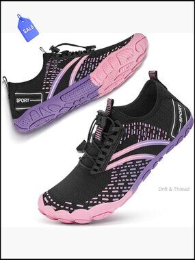 Barefoot Water Shoes - Quick Dry Athletic Swim Aqua Pool River Shoes